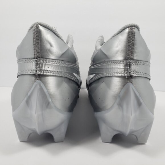 Nike Vapor Edge Elite 360 2 Silver Black White Football Cleats DA5457-003 Mens10 - Picture 4 of 12